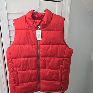GAP Kids Red Puffer Vest
